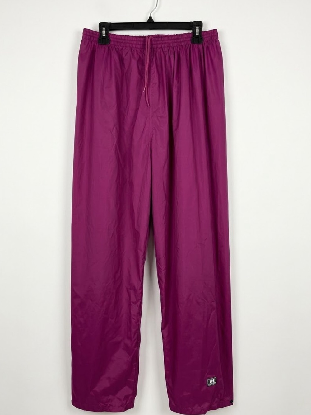 Helly Hansen Vintage 1990s HH Packable Berry Purple Unisex Swish Pants Size XL